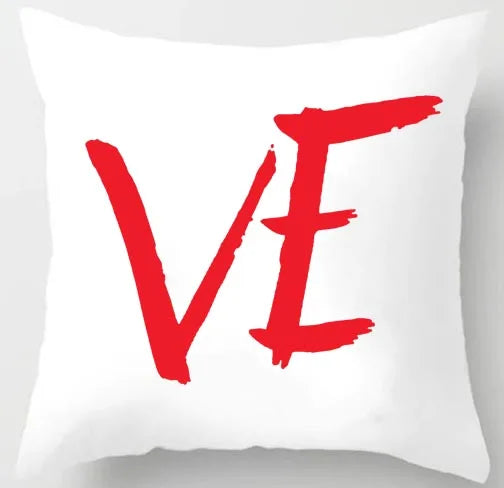king &Queen pillow Personalized Decorative couple love pillowcase For Sofa