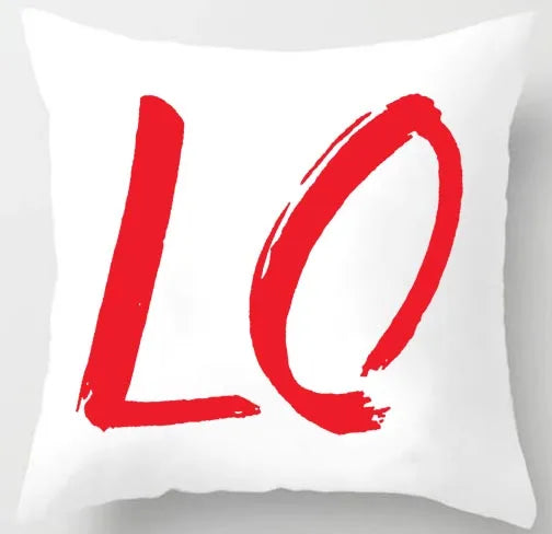 king &Queen pillow Personalized Decorative couple love pillowcase For Sofa