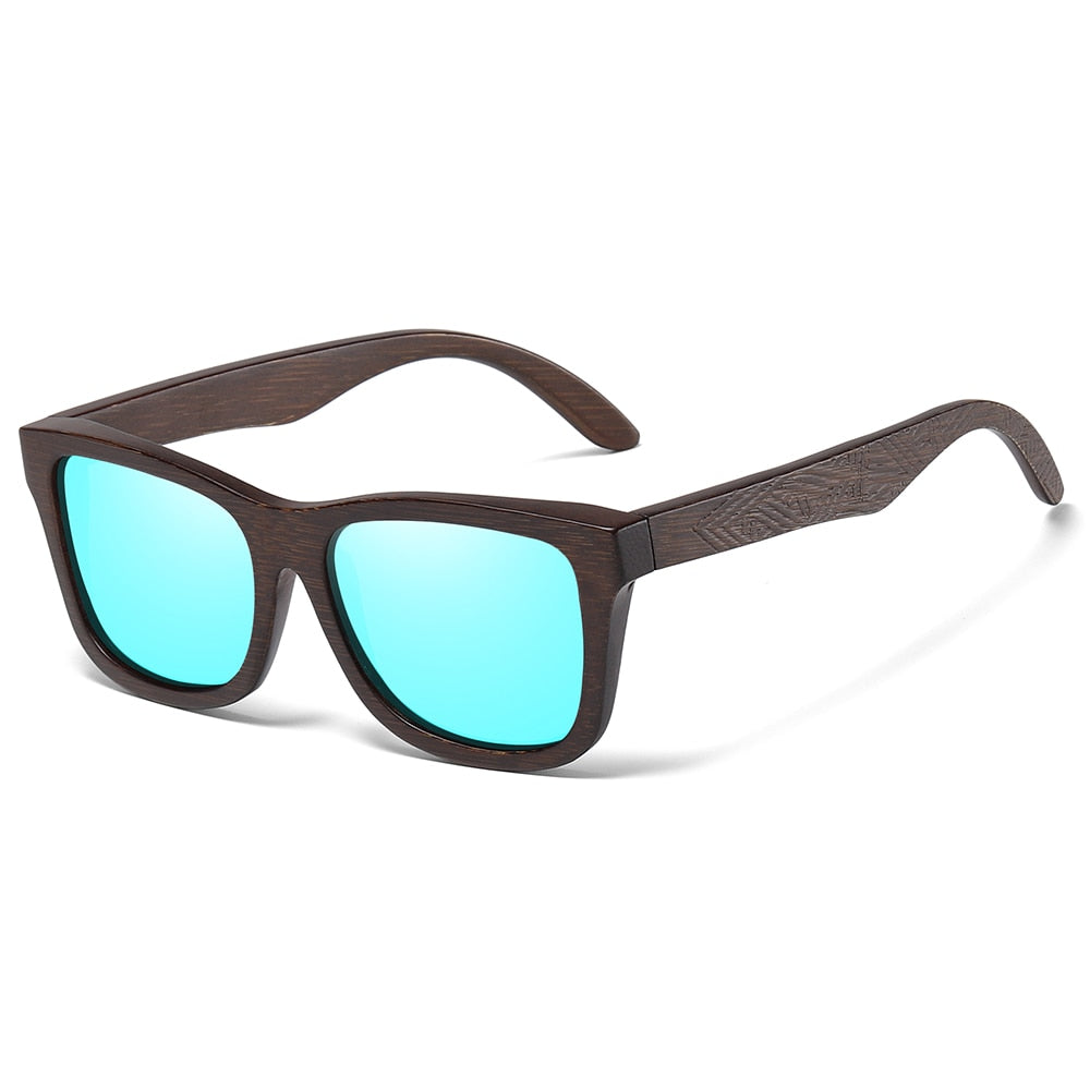 Natural Bamboo Wooden Sunglasses Handmade Polarized Glasses