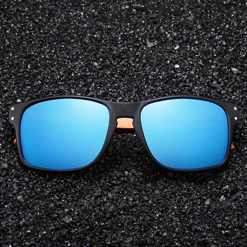 Brand Design Beech wood Handmade Men Polarized Sunglasses