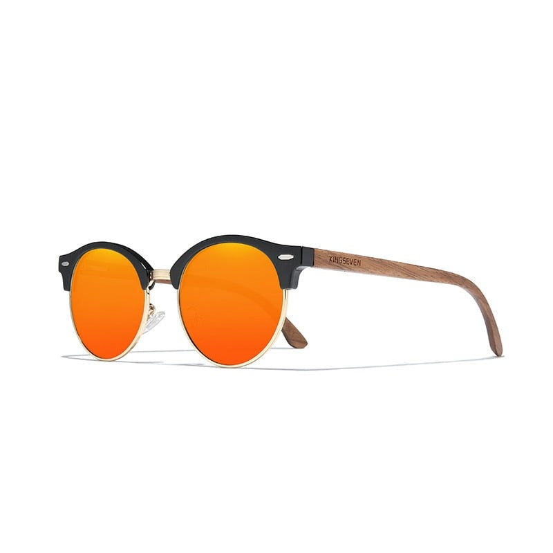 Handmade High Quality Black Walnut Wood Polarized Sunglasses