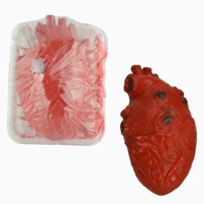 Horror Halloween Decoration Props Artificial Heart Tricky Brain Severed Finger Eyeball