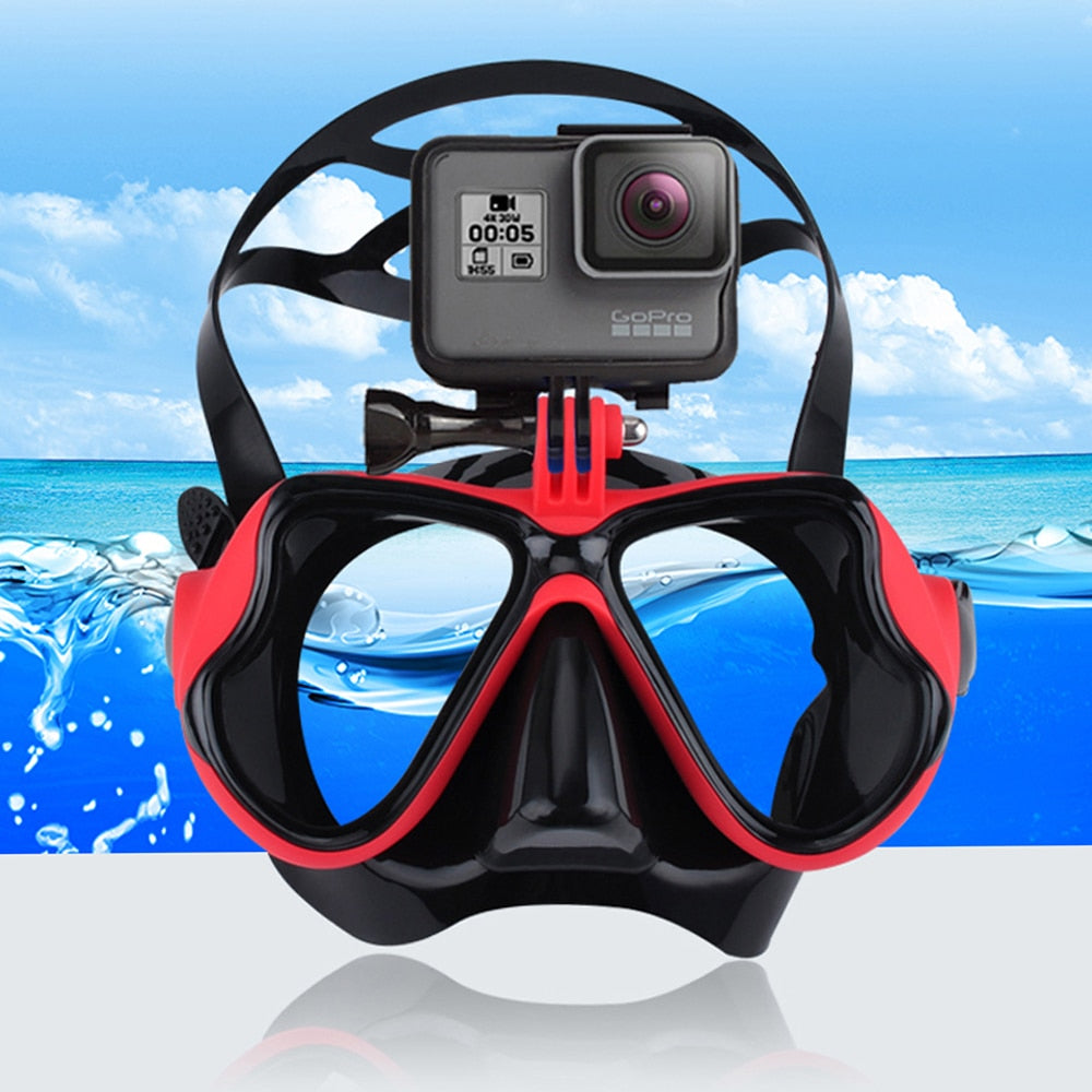 Underwater Camera Diving mask Swimming Goggles Diving Camera Holder For GoPro