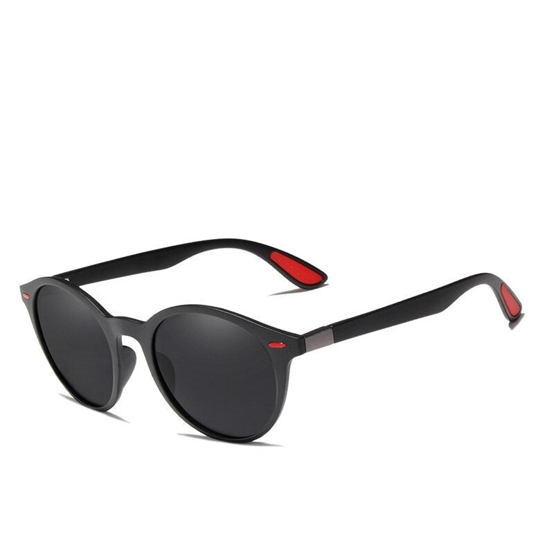 Vintage Polarized Oval Frame Unisex Night Vision Sunglasses