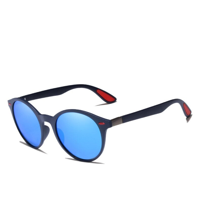 Vintage Polarized Oval Frame Unisex Night Vision Sunglasses