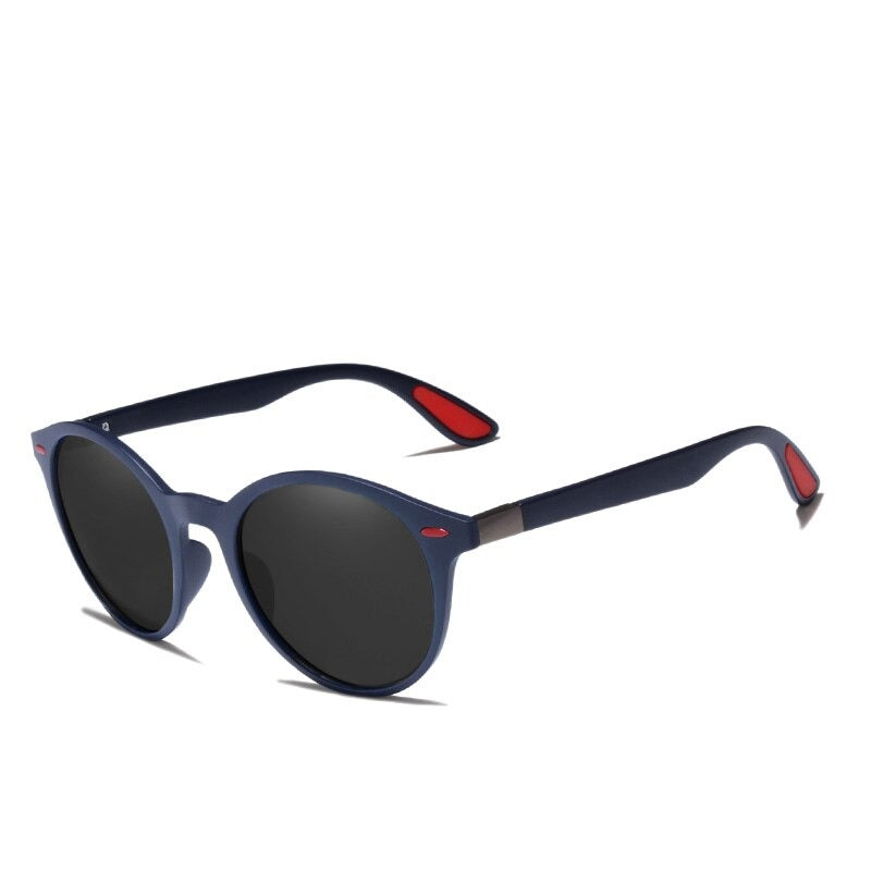 Vintage Polarized Oval Frame Unisex Night Vision Sunglasses