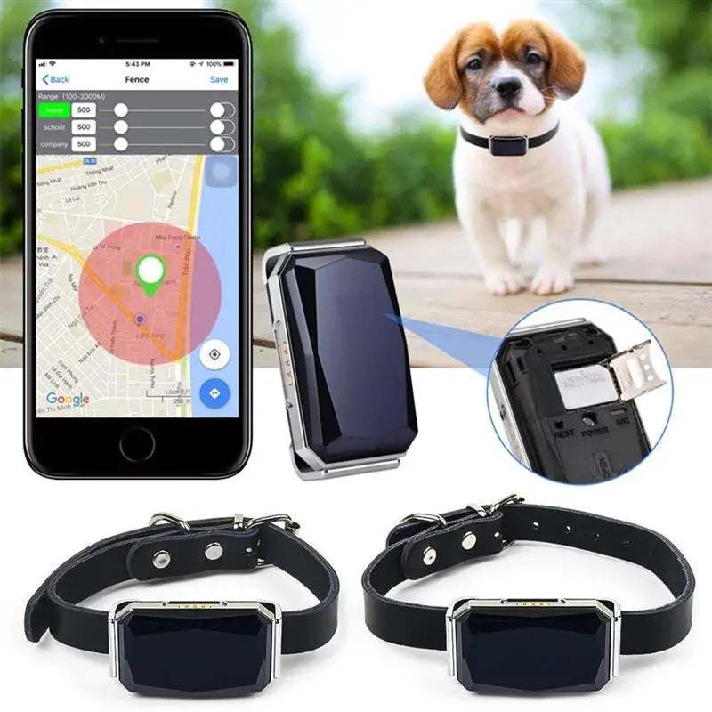 Pet Locator Waterproof GPS Smart Location Collar For Cats And Dogs