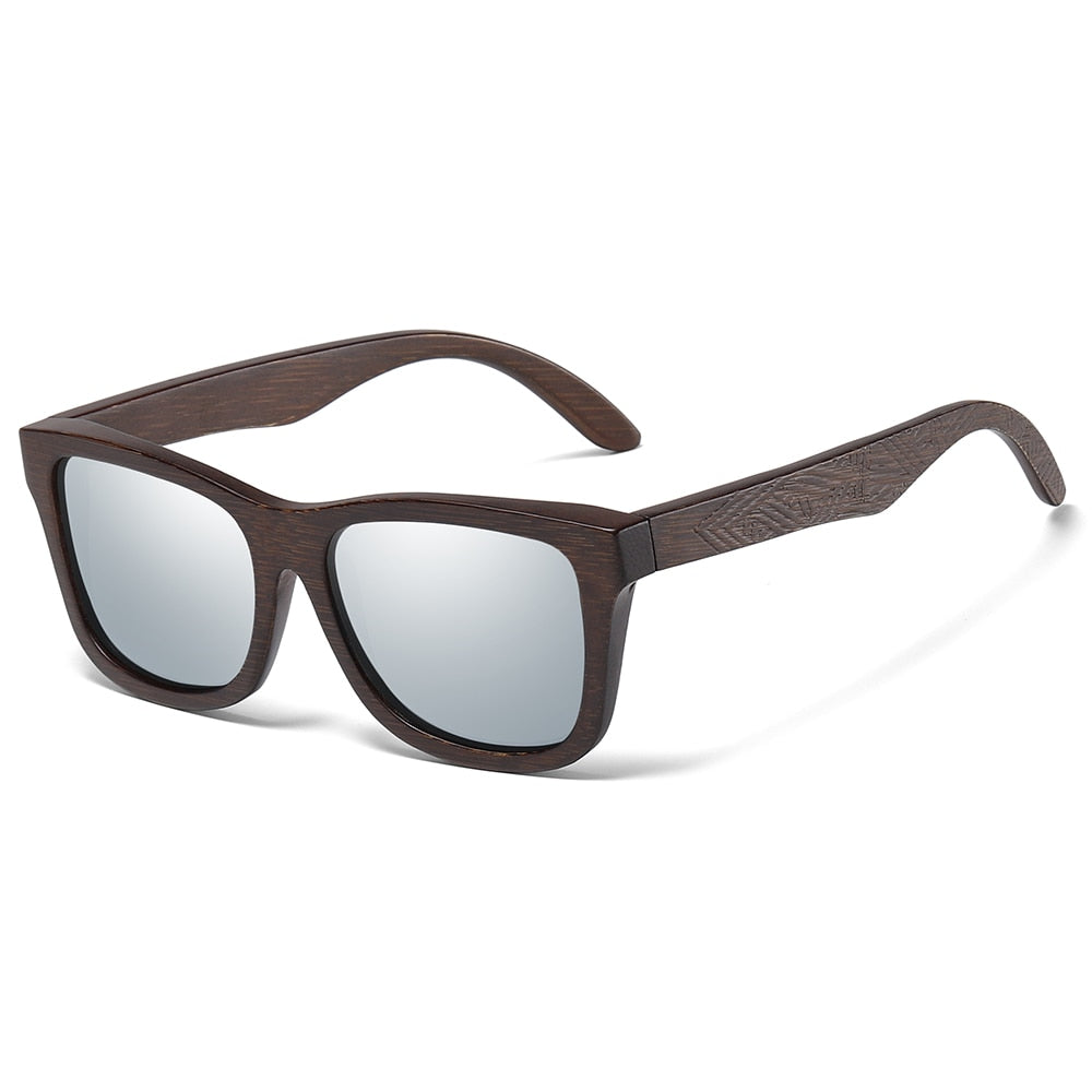 Natural Bamboo Wooden Sunglasses Handmade Polarized Glasses