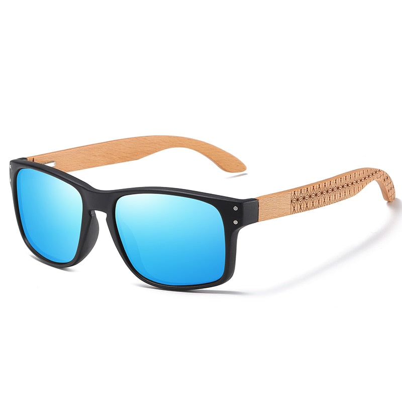 Brand Design Beech wood Handmade Men Polarized Sunglasses