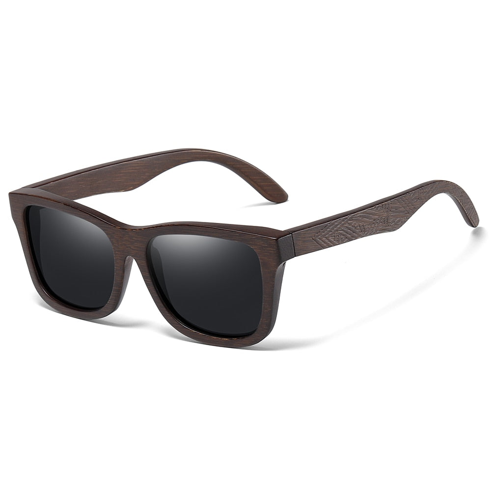 Natural Bamboo Wooden Sunglasses Handmade Polarized Glasses