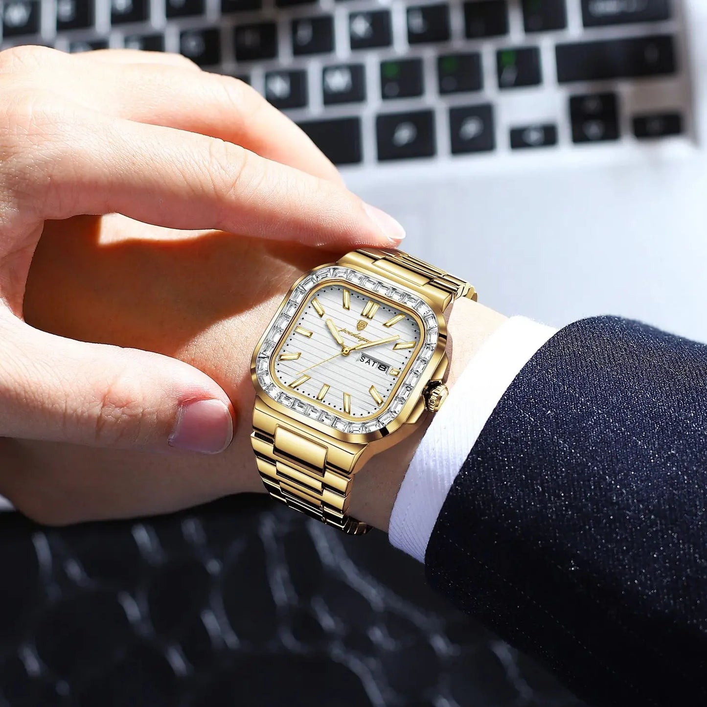 Luxury Business Men's Wristwatch Luminous Man Watch