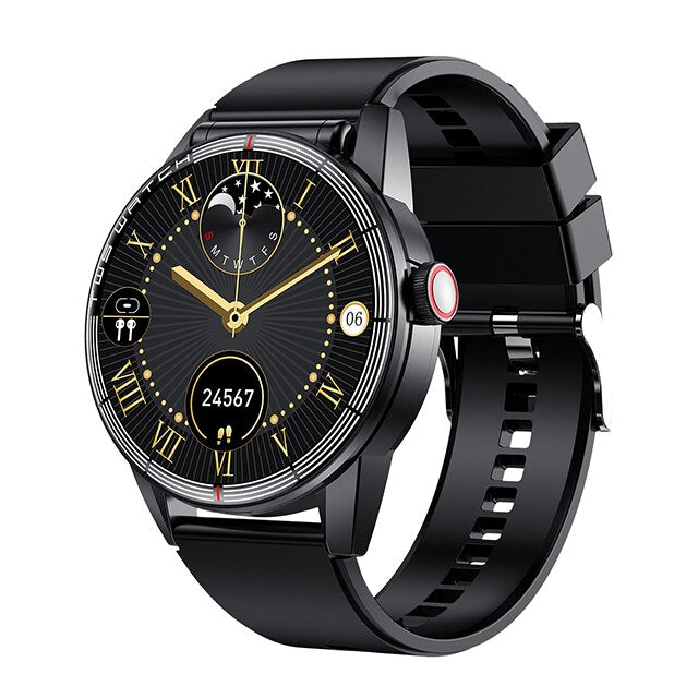 Two In One Ultra-thin 1.32 Full-Touch Headset Smart Watch