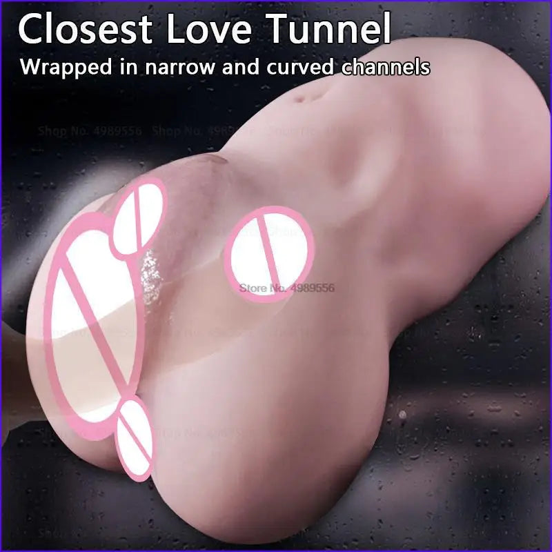 Realistic Canned Pussy 18 Artificial Vagina for Men Male Masturbator