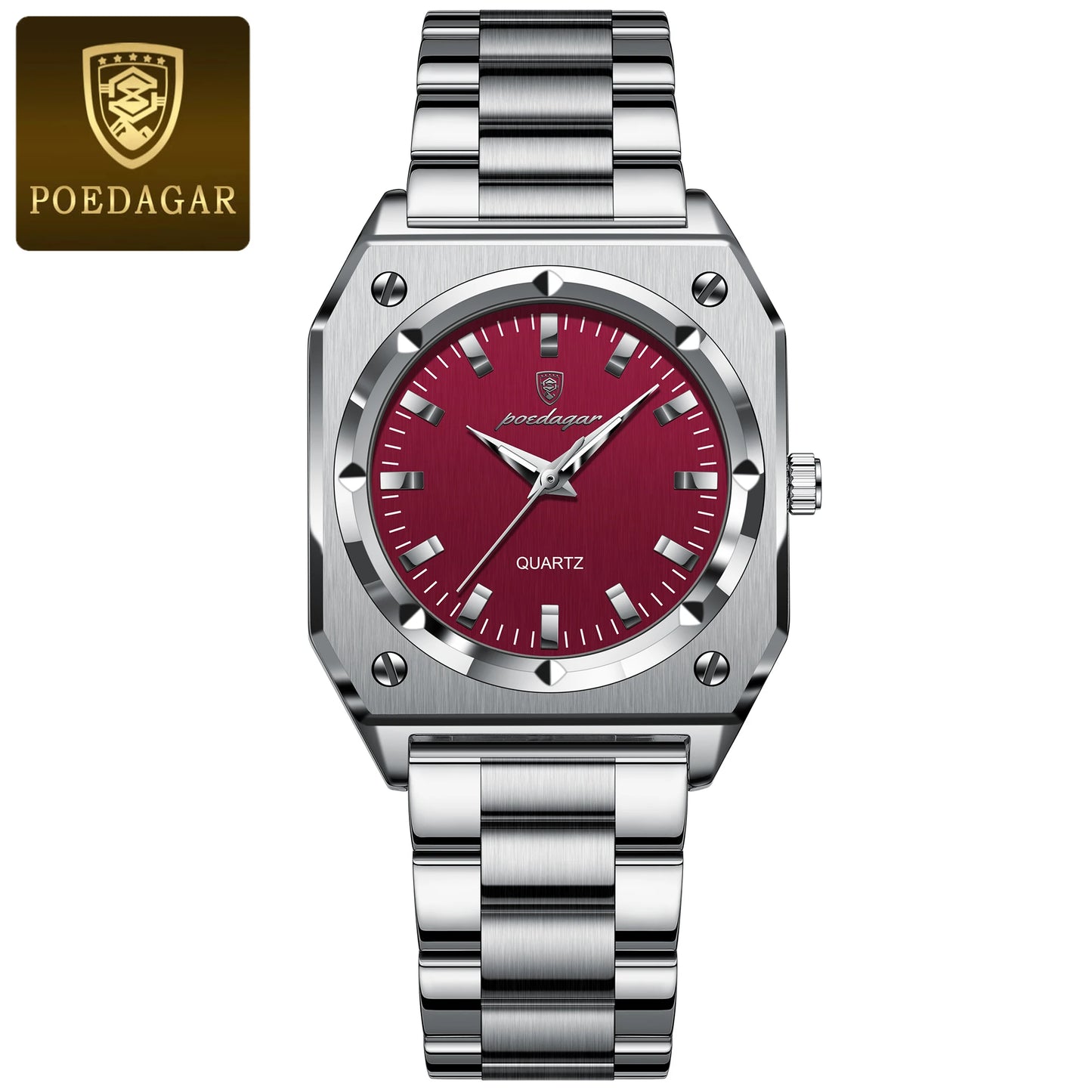 Luxury Casual Ladies Wristwatch Waterproof Stainless Steel Luminous Woman Watch