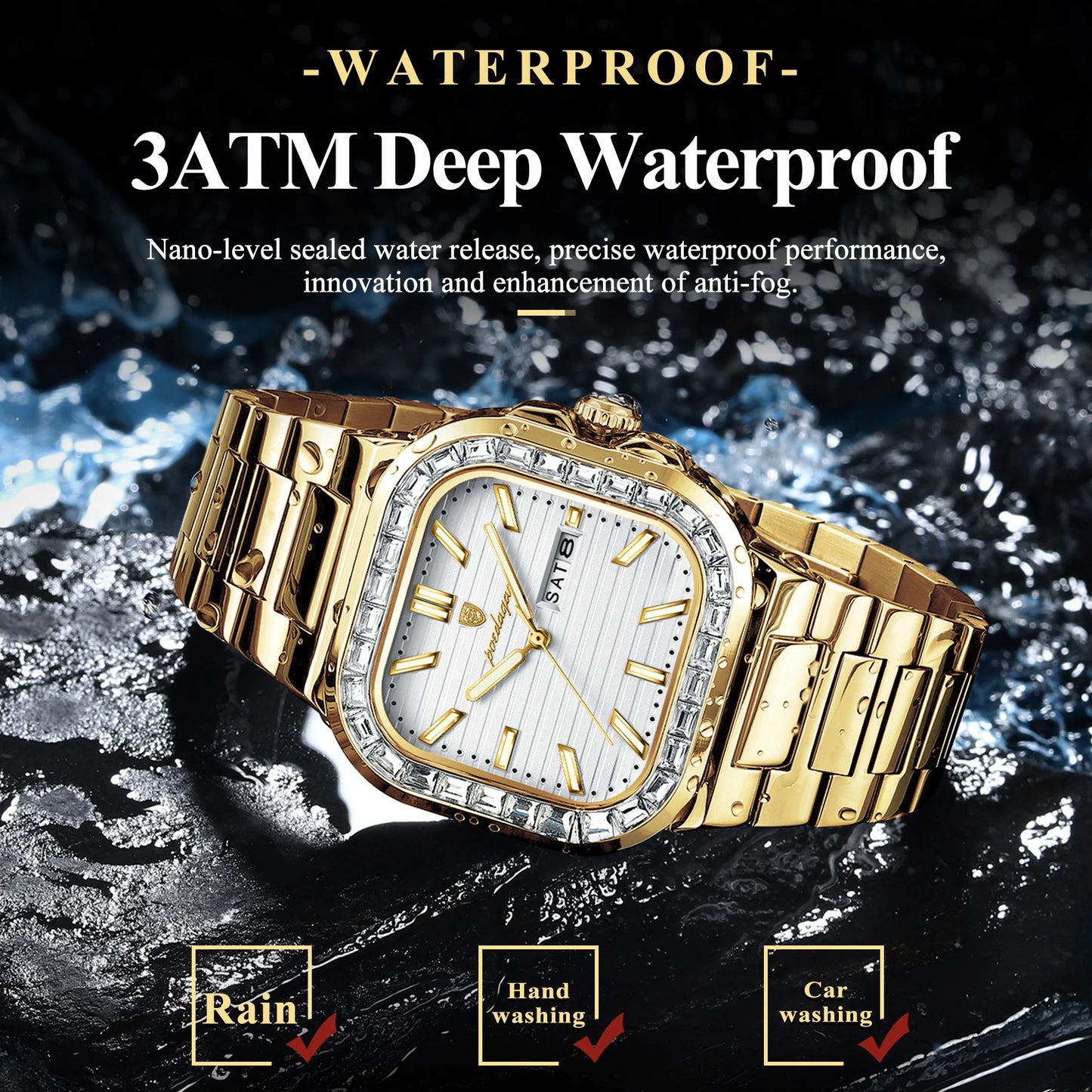 Luxury Business Men's Wristwatch Luminous Man Watch