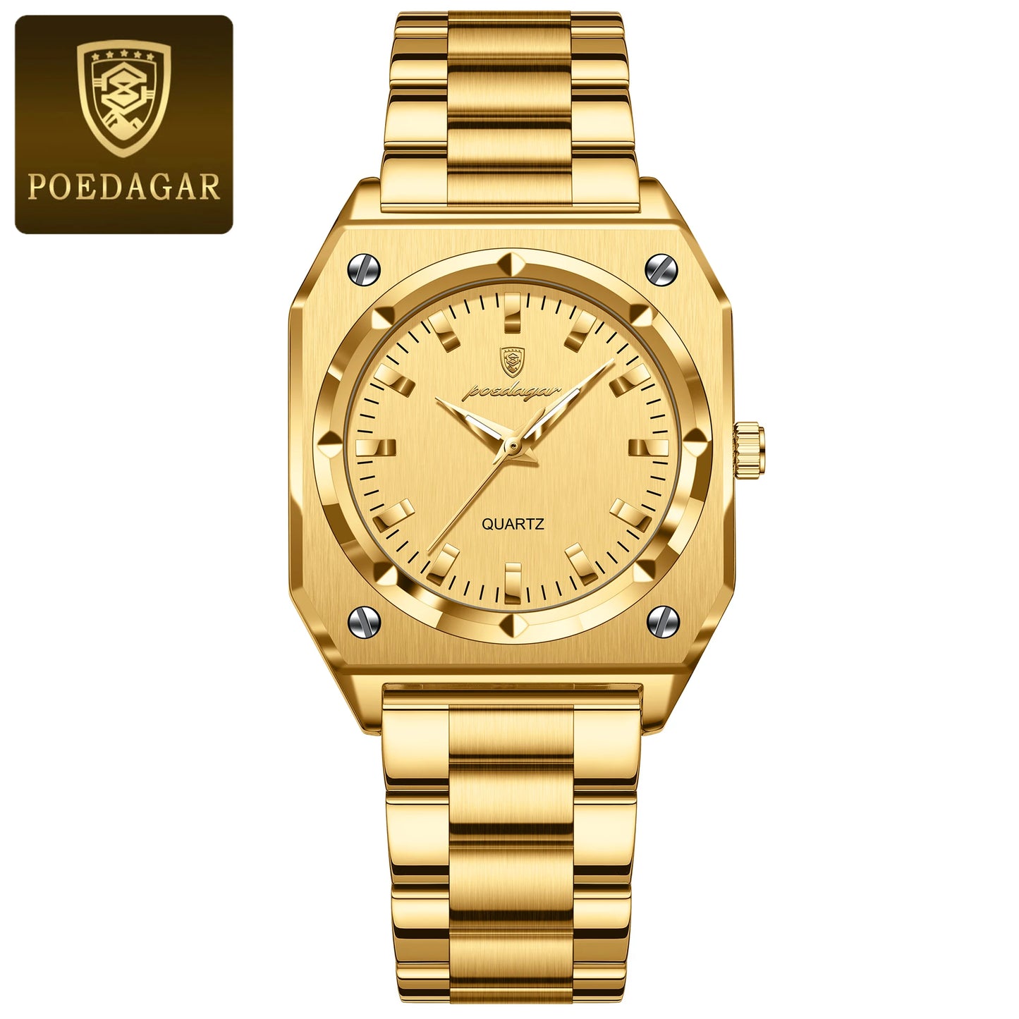 Luxury Casual Ladies Wristwatch Waterproof Stainless Steel Luminous Woman Watch
