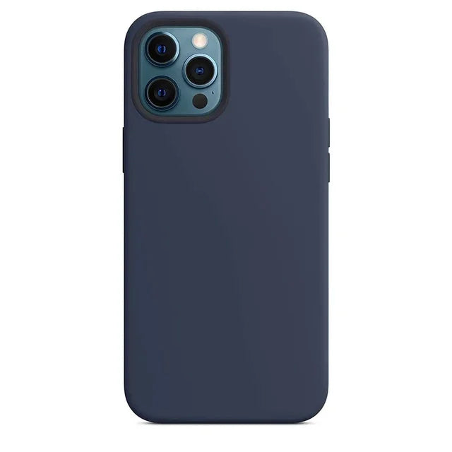 Luxury Original Silicone Case for Apple iPhone 16 15 14 Plus Official Cases