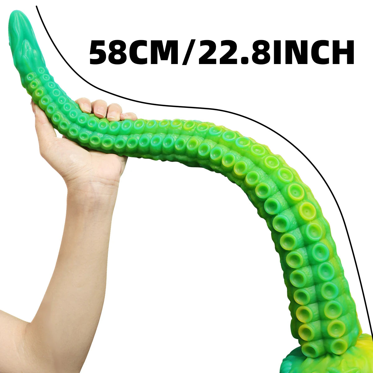 Long Butt Plug Tentacle Dildo Penis Progressive Vagina Octopus Anal Plug Adult Sex Toy