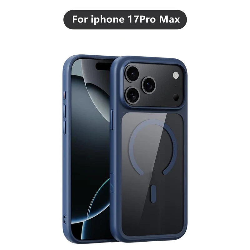 Clear Shockproof Magsafe Case For iPhone 17 17Pro 17 Pro Max 17Air