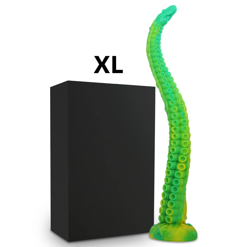 Long Butt Plug Tentacle Dildo Penis Progressive Vagina Octopus Anal Plug Adult Sex Toy