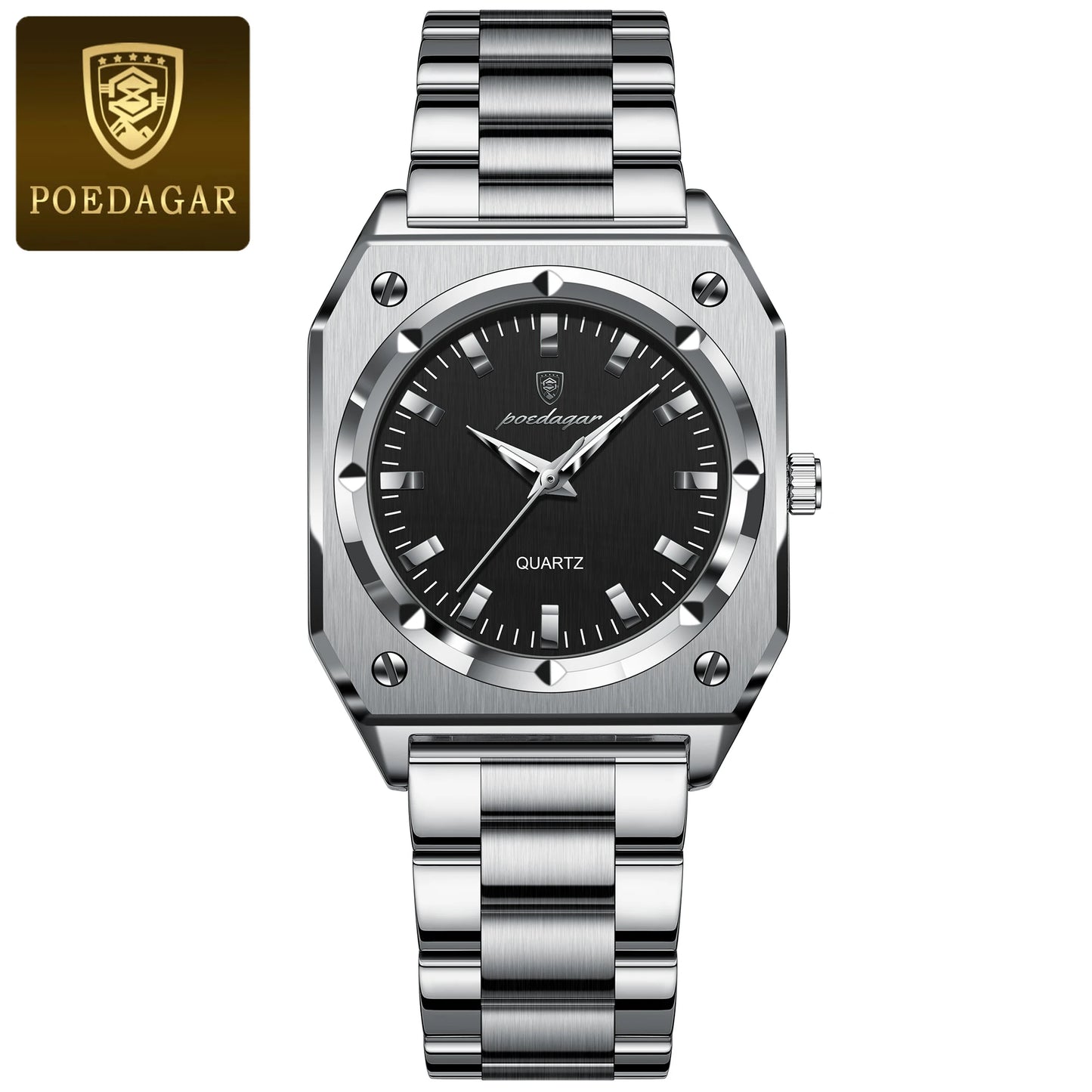 Luxury Casual Ladies Wristwatch Waterproof Stainless Steel Luminous Woman Watch