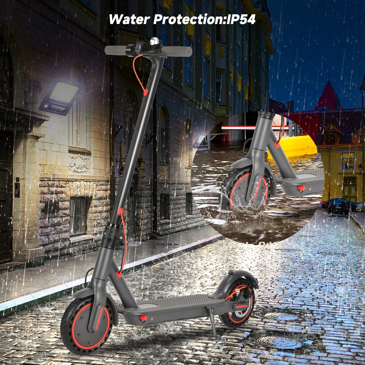 350W Adult Electric Scooter 36V 10.4Ah Escooter Kick Scooter