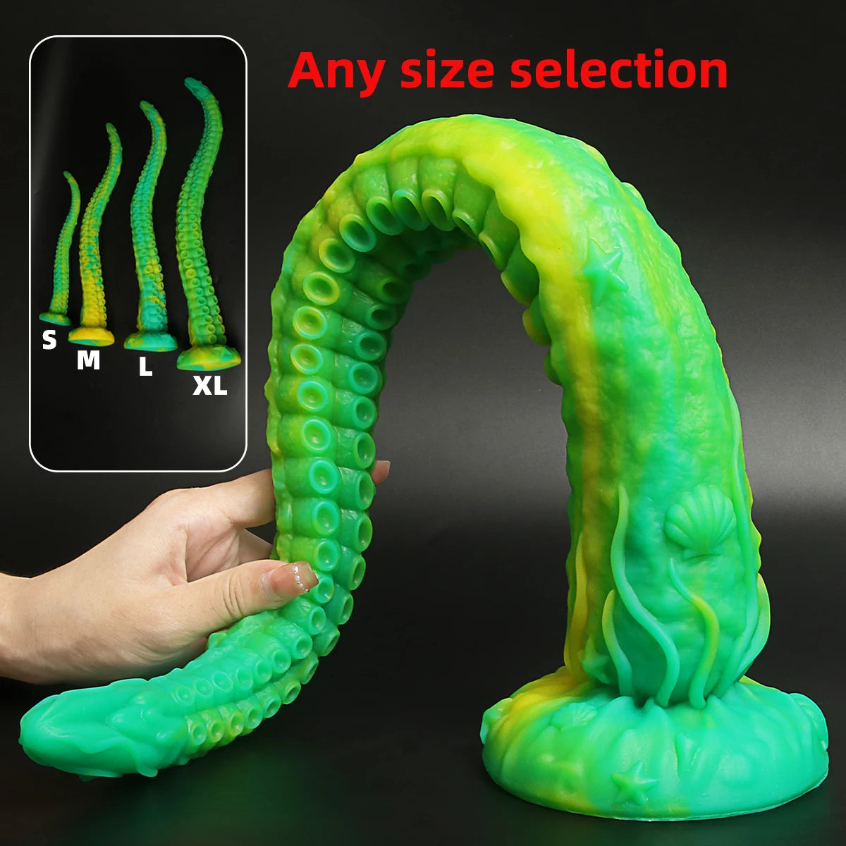 Long Butt Plug Tentacle Dildo Penis Progressive Vagina Octopus Anal Plug Adult Sex Toy
