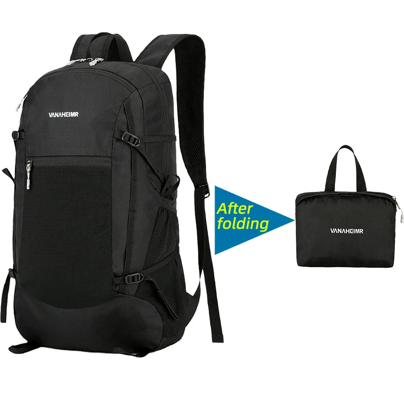 18L Portable Foldable Backpack Folding Bag Outdoor Climbing Cycling Travel Hiking Daypack