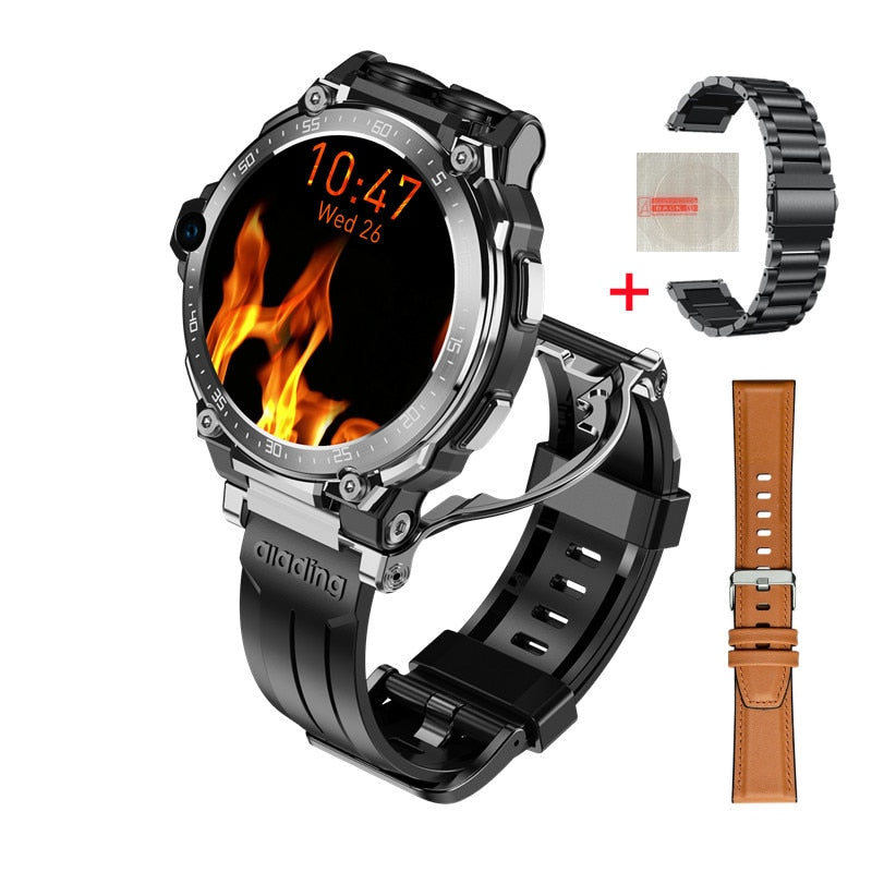 4g Smartwatch Bluetooth Headset 2-in-1 Android 9.0 Dual Camera smart watch