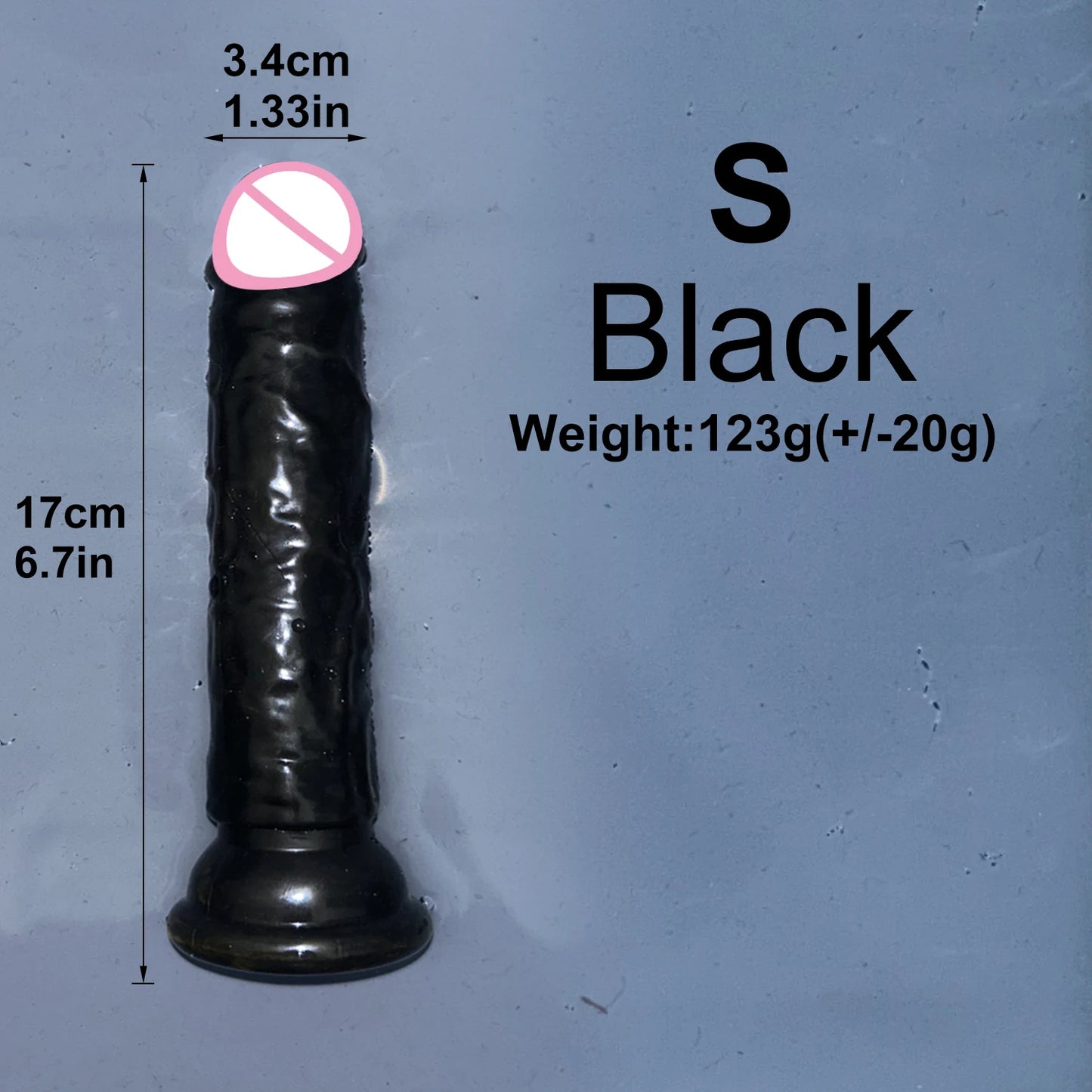 Cheap 5 Colors Small Transparent Dildo Suction Cup Jelly Dick Women Erotic Sex Toys