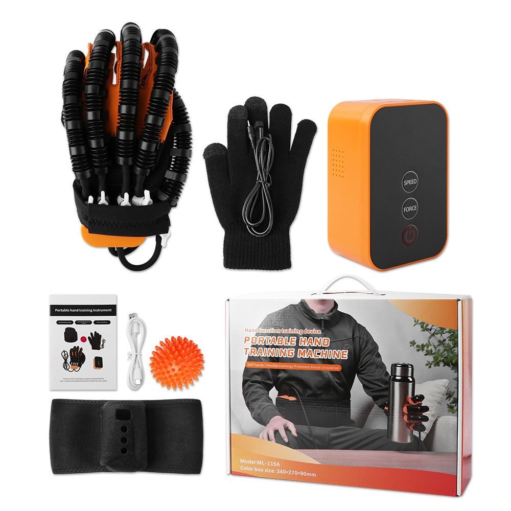 Portable Rehabilitation Robot Gloves Training Device Finger Exerciser