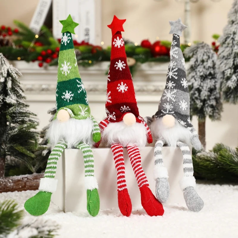Glowing Gnome Christmas Faceless Doll Merry Christmas Home Decoration