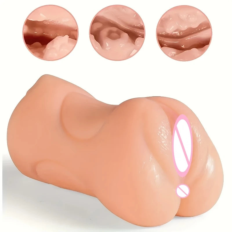 3 In 1 Sex Doll Toys Deep Throat Artificial Real Pussy Oral Male Masturbator Blowjob