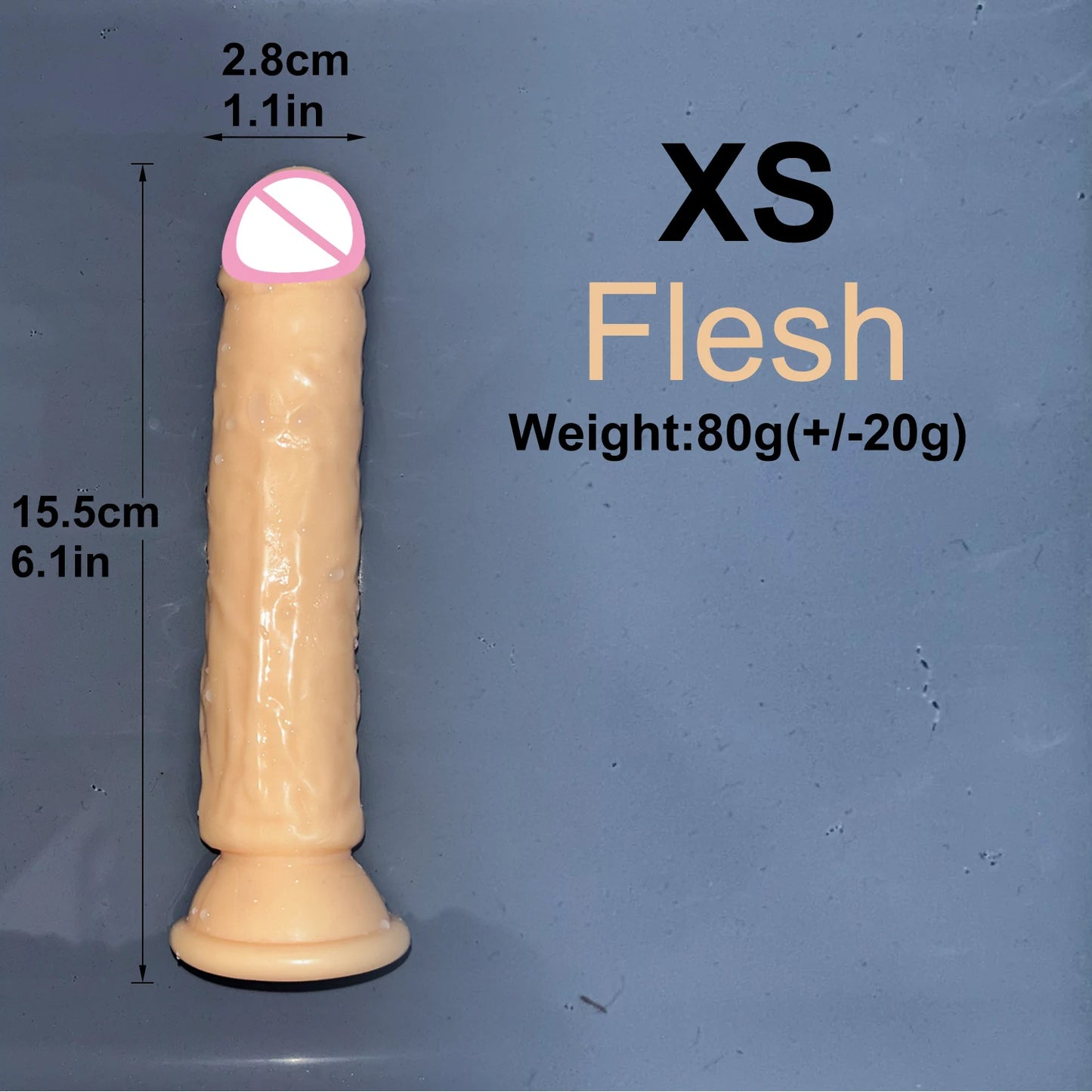 Cheap 5 Colors Small Transparent Dildo Suction Cup Jelly Dick Women Erotic Sex Toys