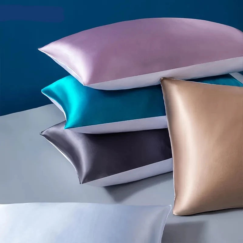 Mulberry silk pure silk fabric pillowcase natural silk pillowcase