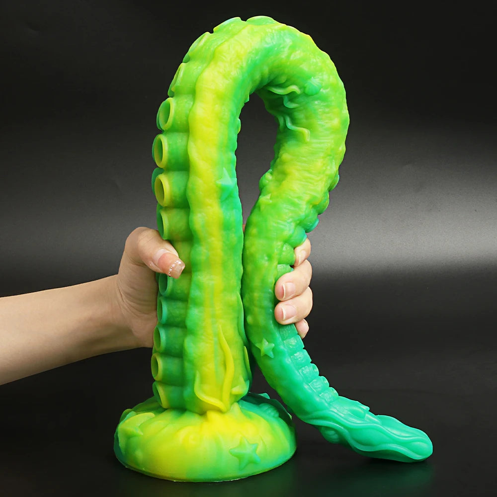 Long Butt Plug Tentacle Dildo Penis Progressive Vagina Octopus Anal Plug Adult Sex Toy