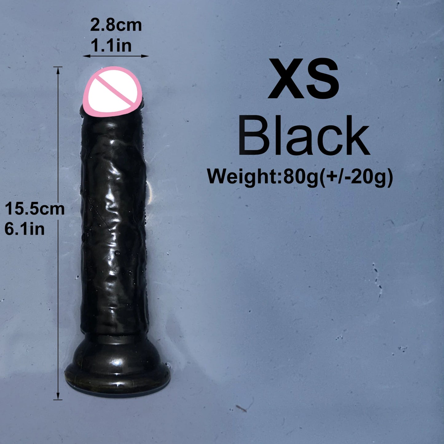Cheap 5 Colors Small Transparent Dildo Suction Cup Jelly Dick Women Erotic Sex Toys