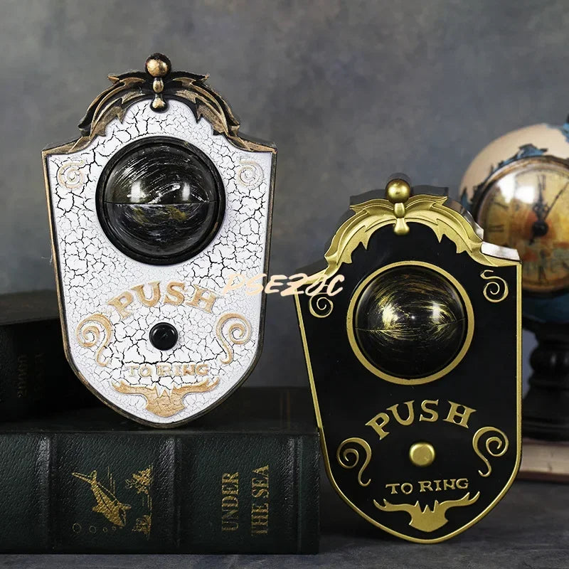 Halloween One Eyed Doorbell Decoration LED Electric Light Emitting Sound Eyeball
