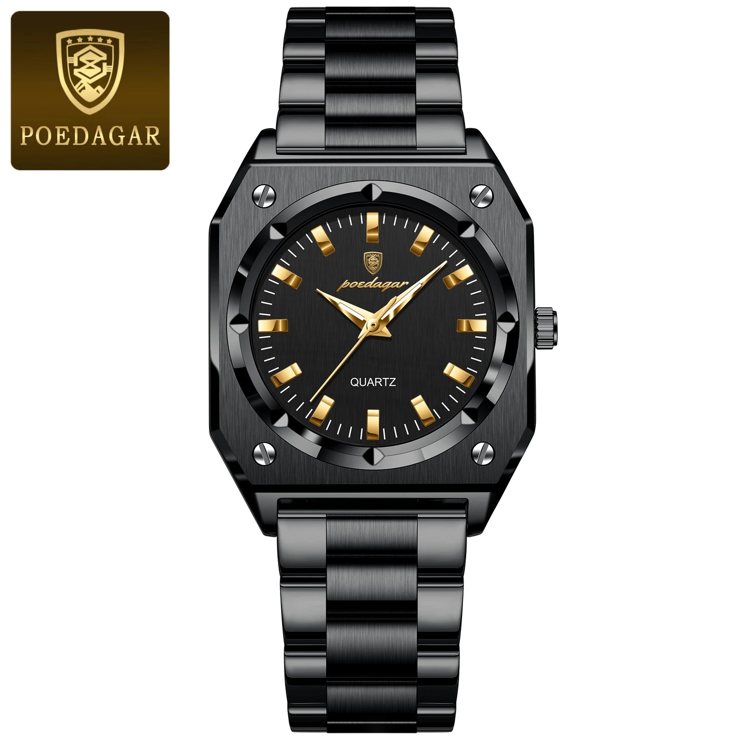 Luxury Casual Ladies Wristwatch Waterproof Stainless Steel Luminous Woman Watch