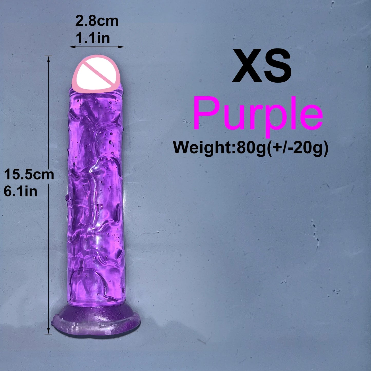 Cheap 5 Colors Small Transparent Dildo Suction Cup Jelly Dick Women Erotic Sex Toys