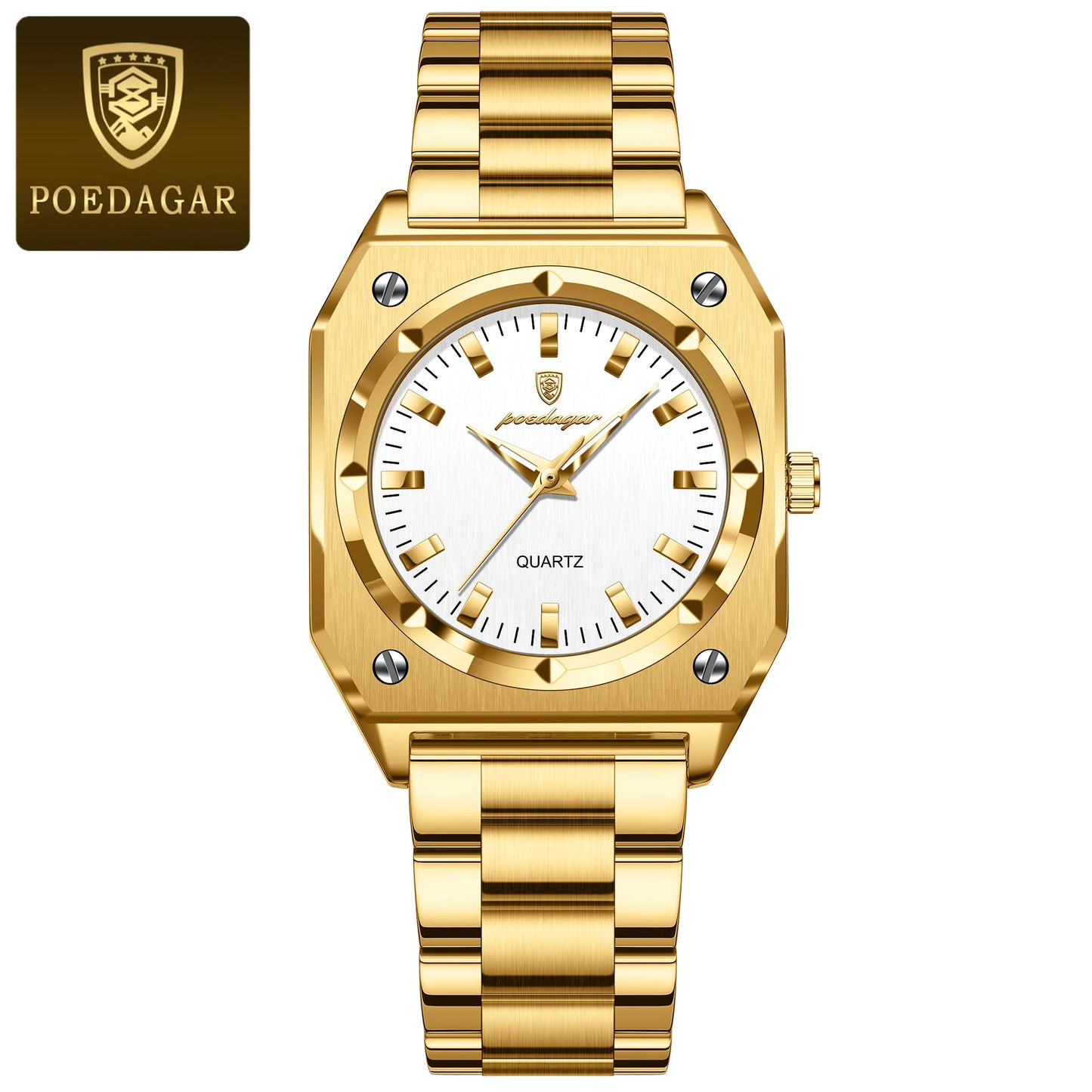 Luxury Casual Ladies Wristwatch Waterproof Stainless Steel Luminous Woman Watch