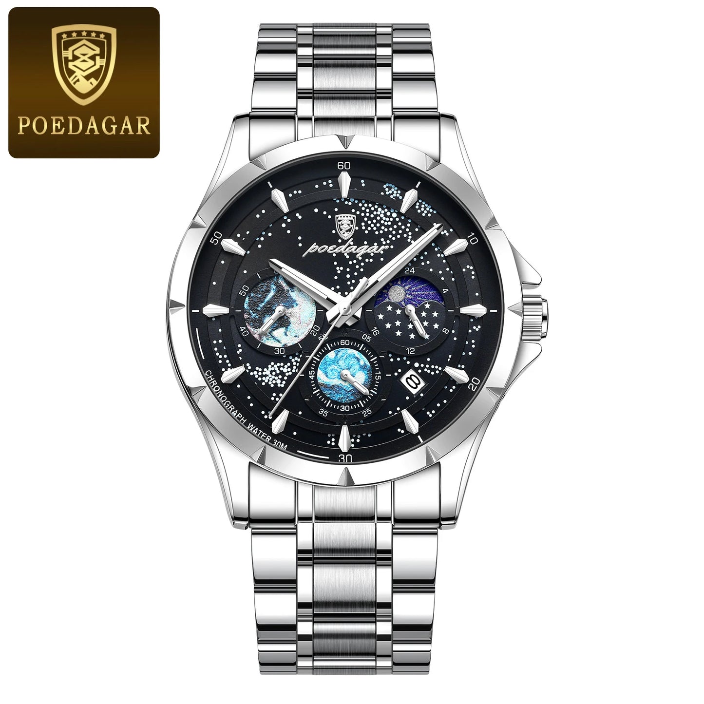 Casual Man Wristwatch Luxury Waterproof Luminous Date Men Watch