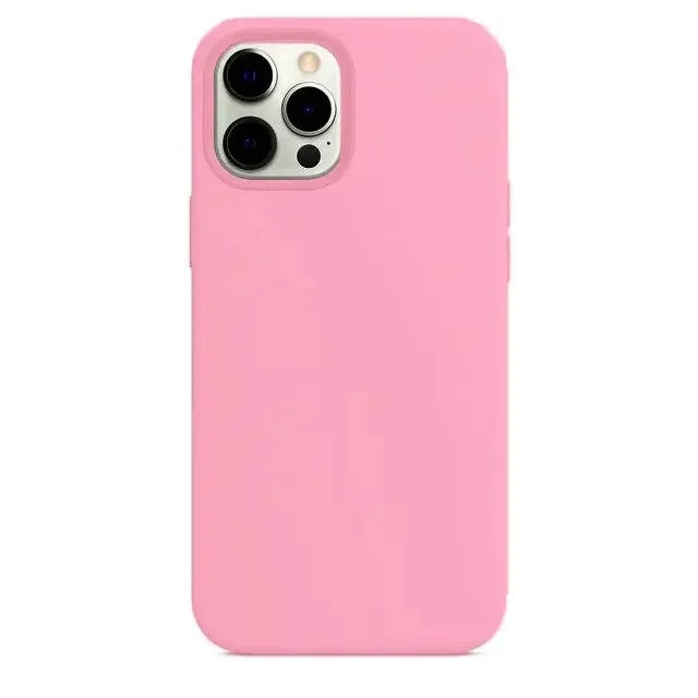 Luxury Original Silicone Case for Apple iPhone 16 15 14 Plus Official Cases