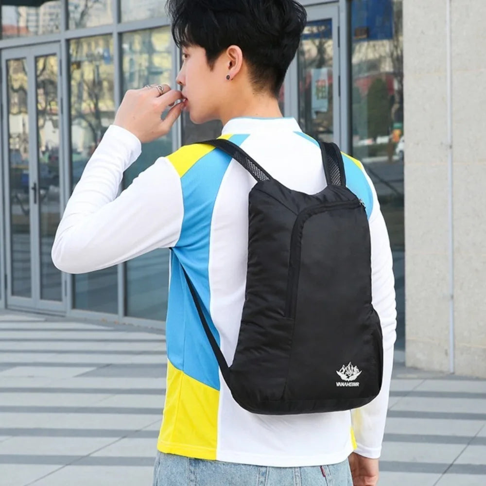 Portable Large Capacity Waterproof Foldable Travel Backpack