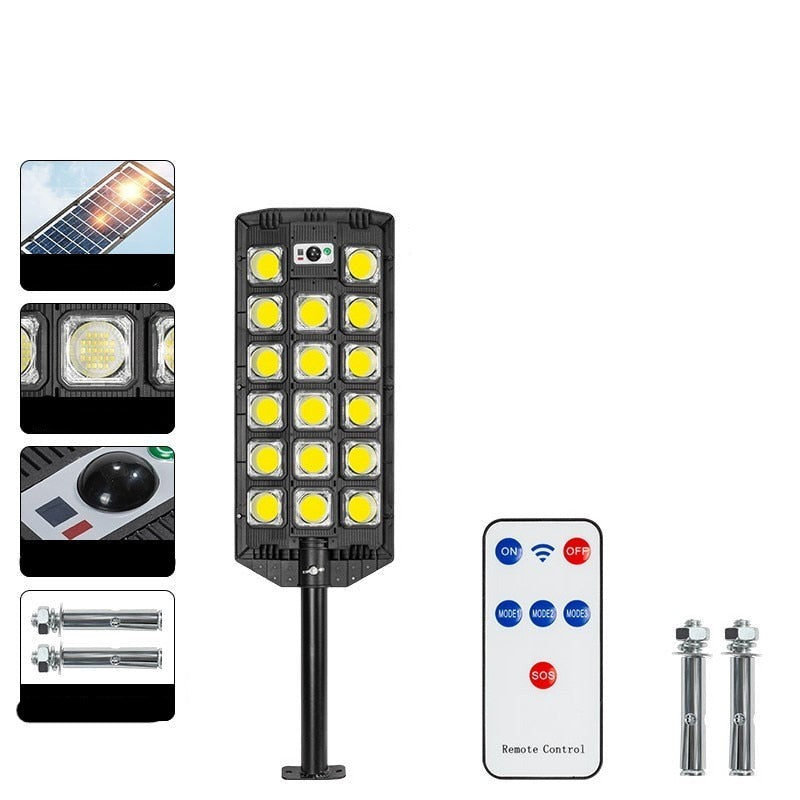 Solar Motion Sensor LED Solar Flood Lights Waterproof LED Security Lamp