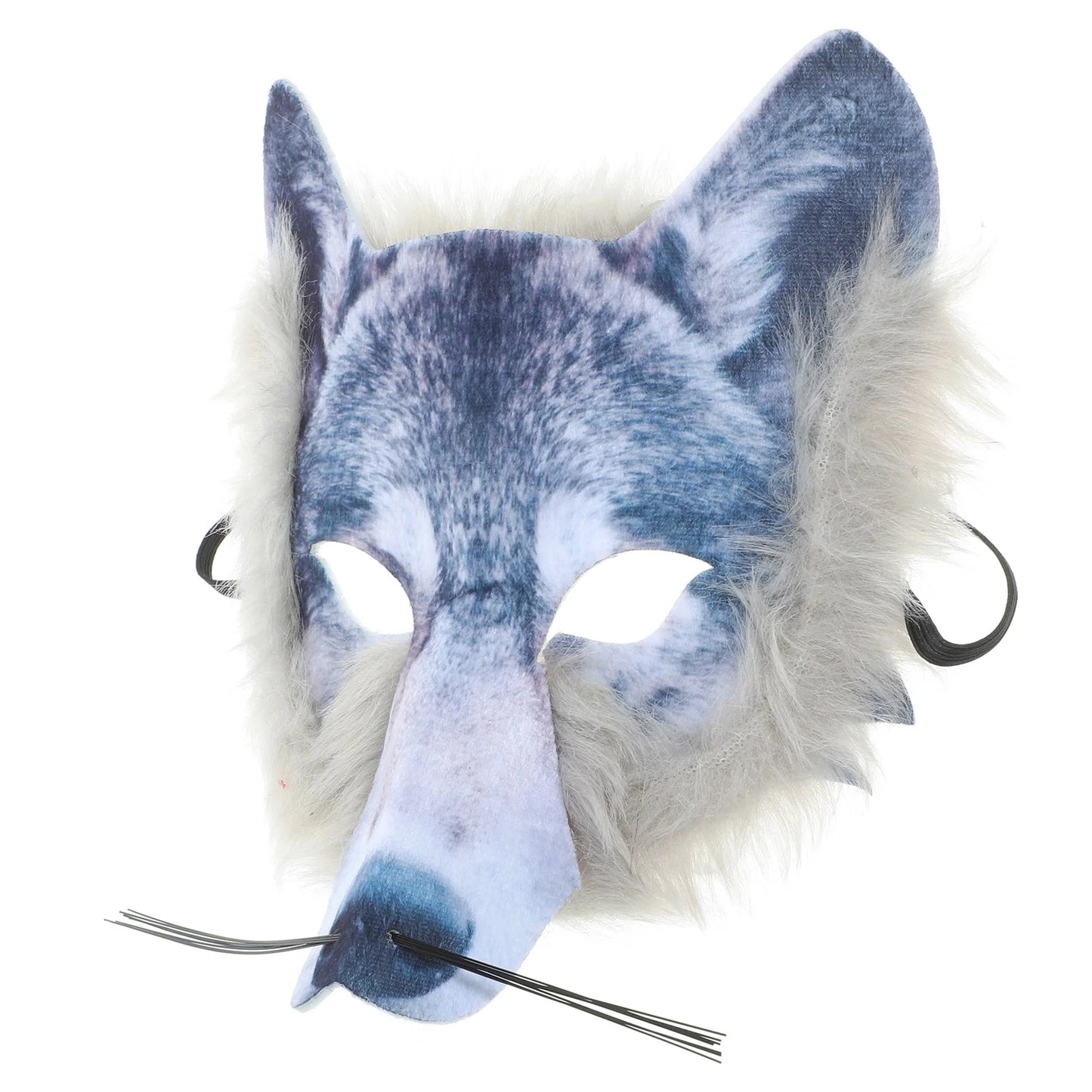 Halloween Party Mask Scary Wolf Mask PVC Animal Face Mask Cosplay Prop