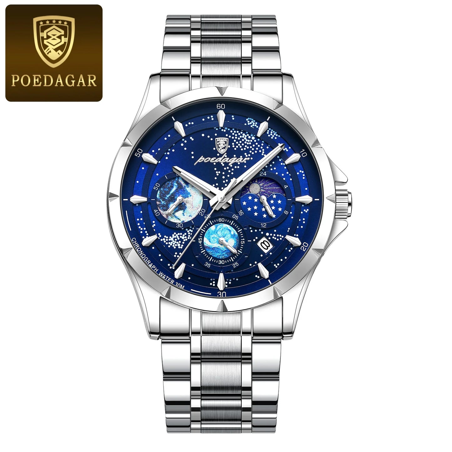 Casual Man Wristwatch Luxury Waterproof Luminous Date Men Watch