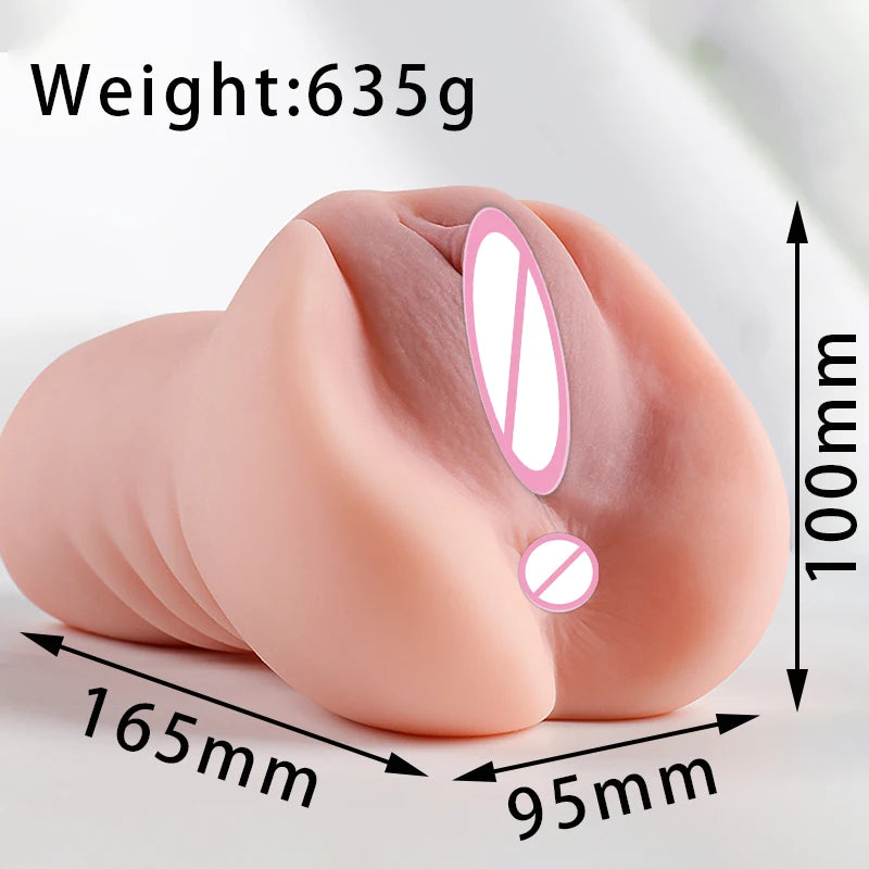 Realistic Canned Pussy 18 Artificial Vagina for Men Male Masturbator