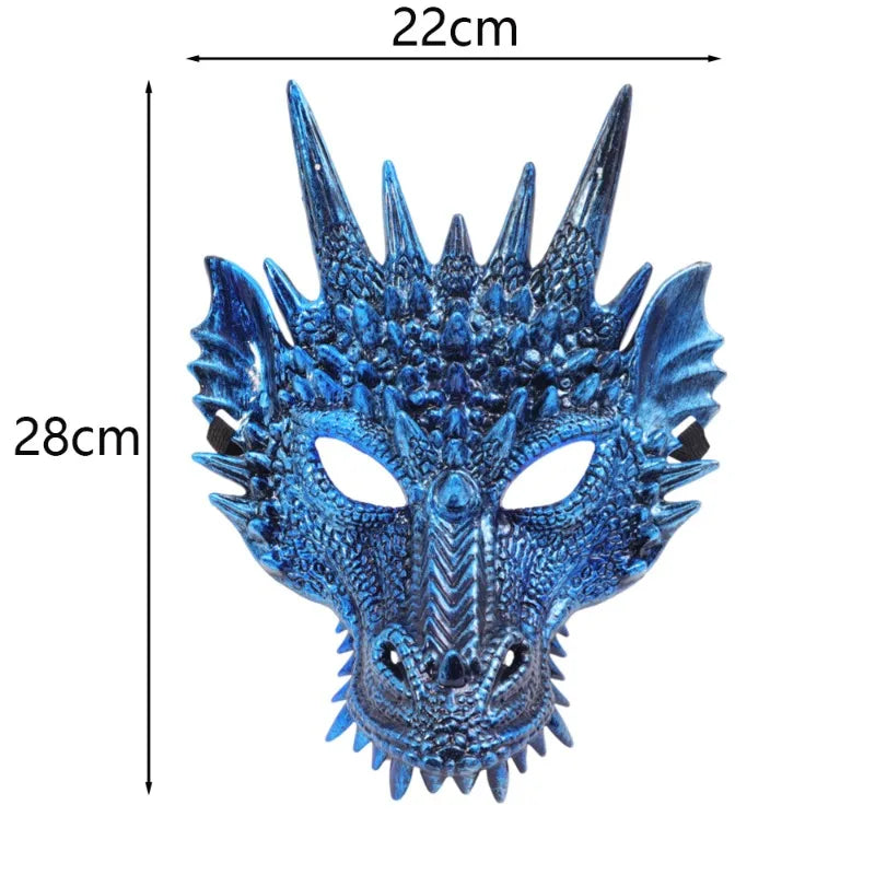 Halloween Party Masks Dragon Masks Props Kids Adult Decoration
