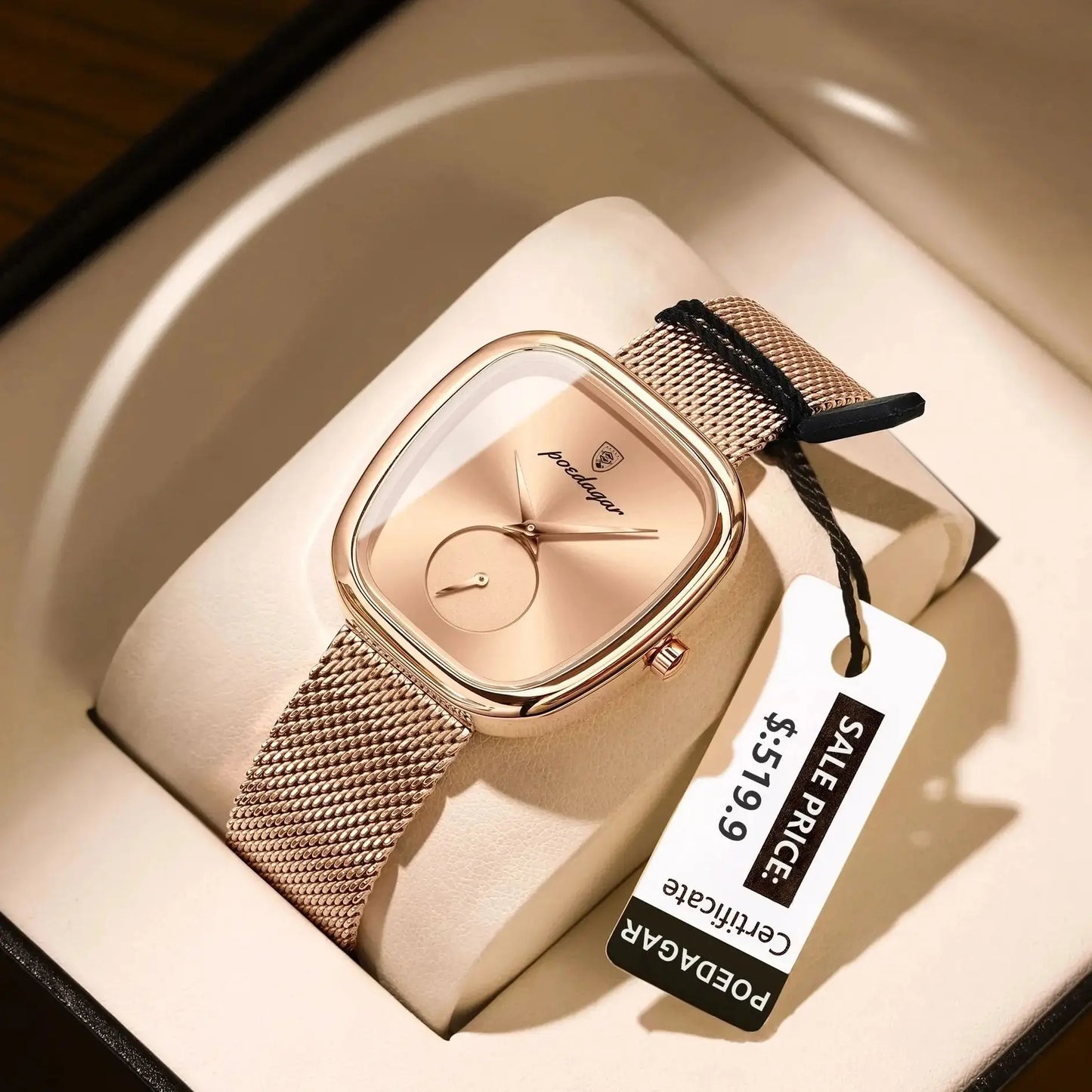 POEDAGAR Luxury Fashion Elegant Ladies Watch Waterproof Watch for Woman